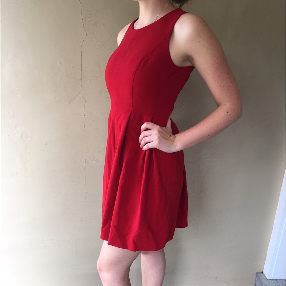 Loft little red dress ❤️