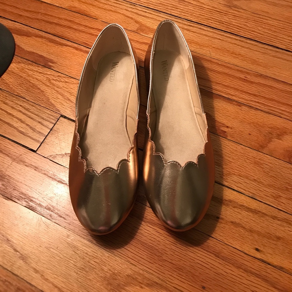Rose Gold Flats