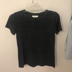 black crew neck