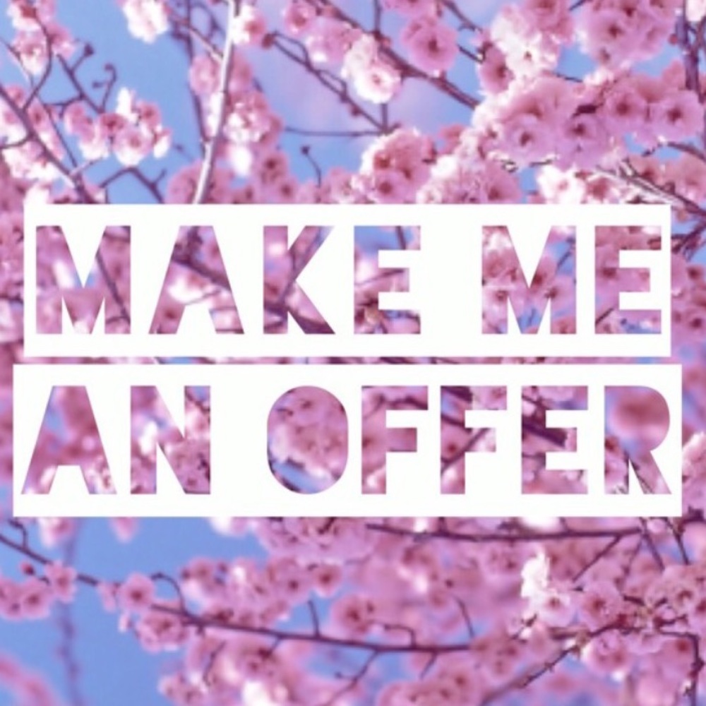 love the item but not the price? make me an offer!