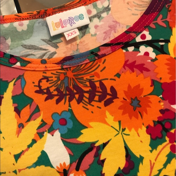 Gorgeous Lularoe Irma xxs Worn once - Picture 2 of 3