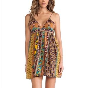 Novella Royale Miss Mae Ethnic Print Mini Dress