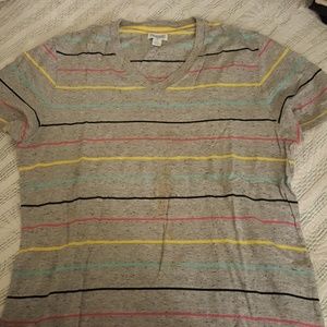 Stripe tee (M)
