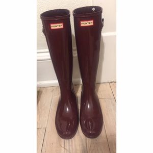 Purple Hunter Rainboots