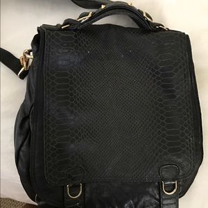 CC Skye Lamb Skin Purse in black