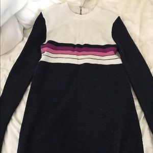 Free People Striped knit Mini dress