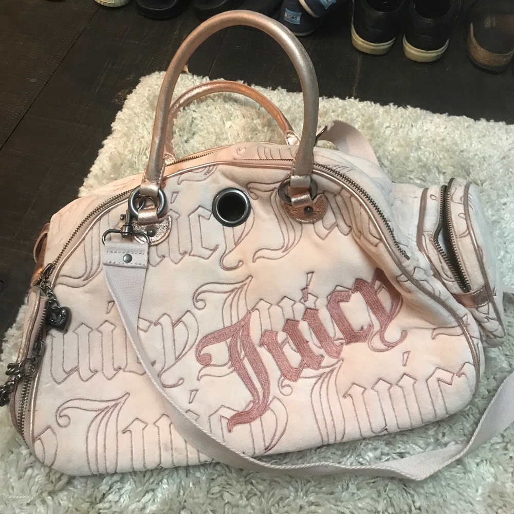 Juicy Couture Dog purse!
