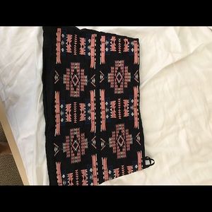 LF Aztec Mini skirt