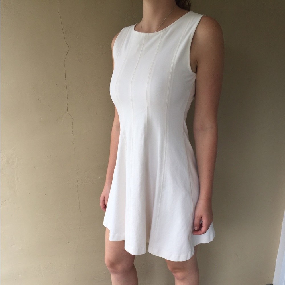 Zara white dress