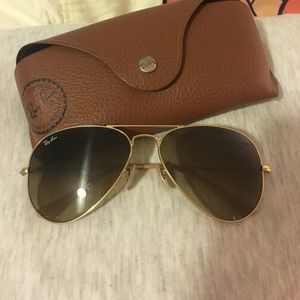 Rayban aviators used condition