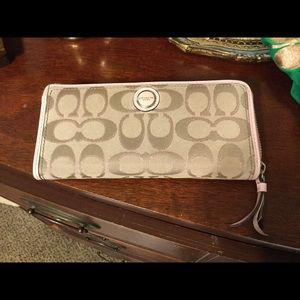 Coach Pink Wallet