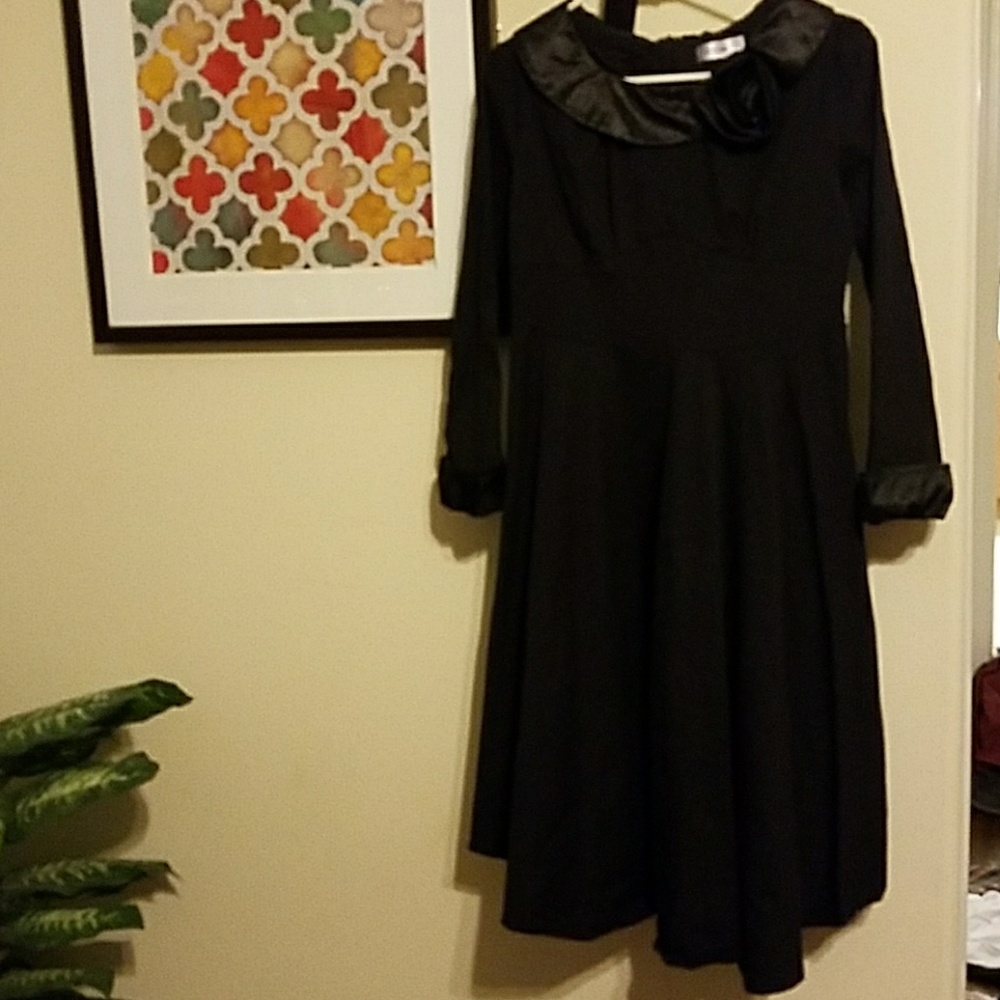 Dark Navy Blue Dress