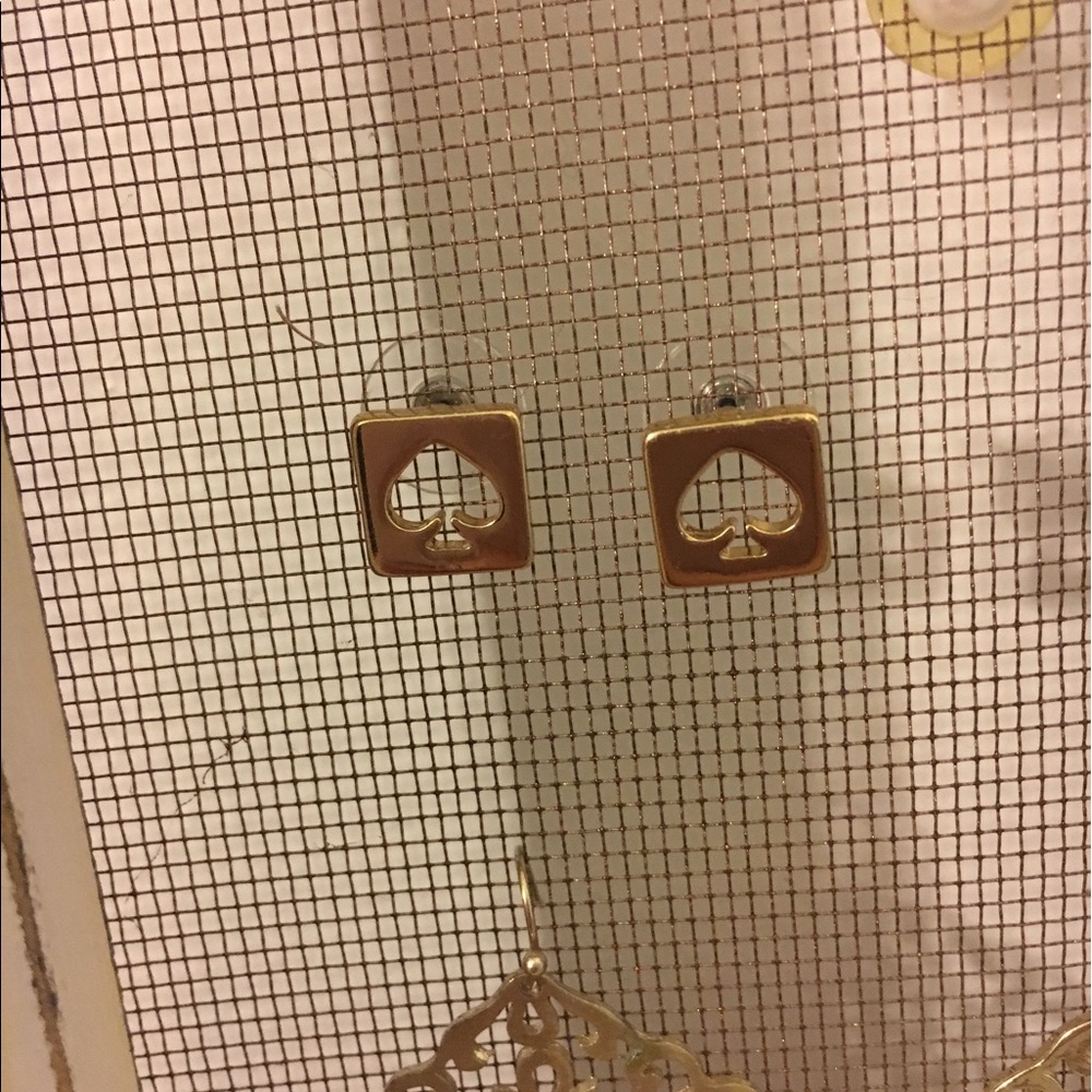 Kate spade gold earrings