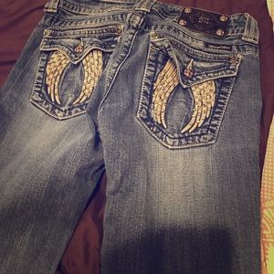 Straight Boot Blue Jeans