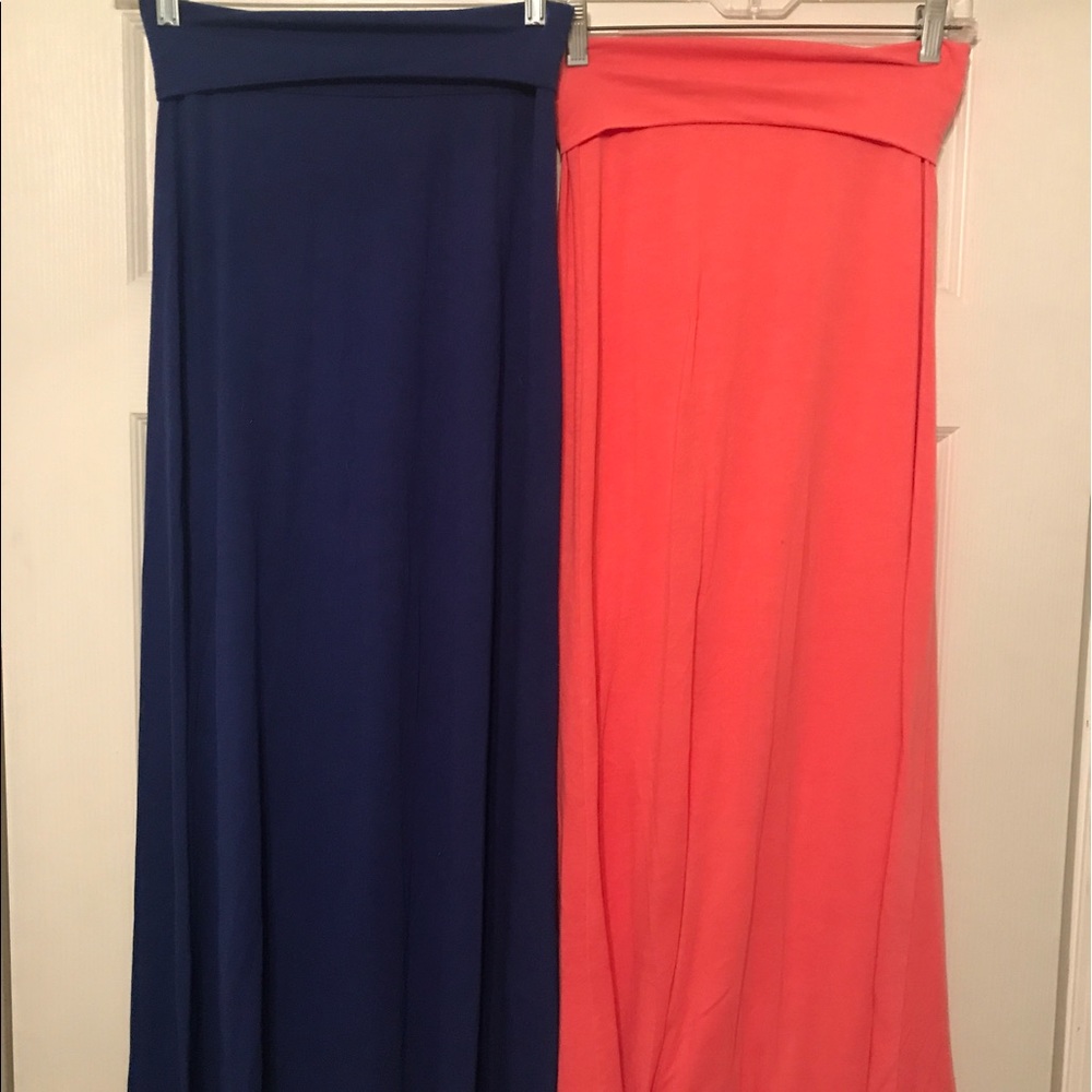 Pair of maxi skirts