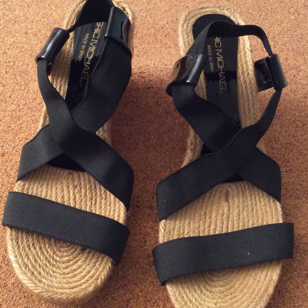 Eric Michael Wedge Espadrilles - image 1