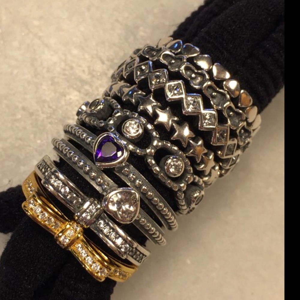 Stackable Hearts Ring - Picture 3 of 4