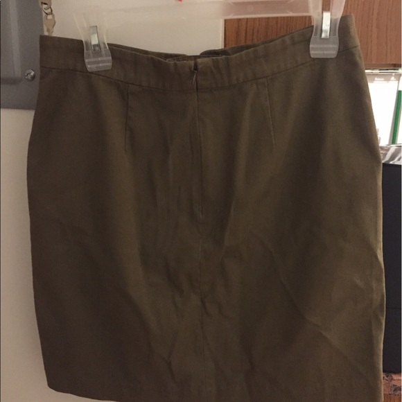 Jcrew green skirt - Picture 2 of 2