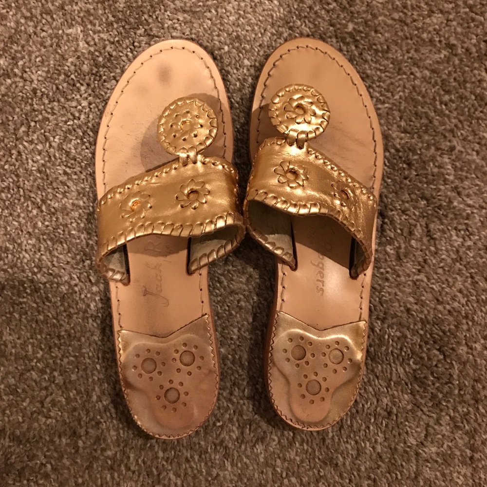 Jack Rogers Hamptons Whipstitch Thong Sandal