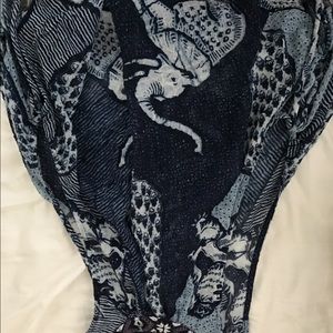 Free People Elephant Top with open sides that tie