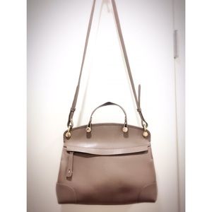 Beige Furla Crossbody Bag