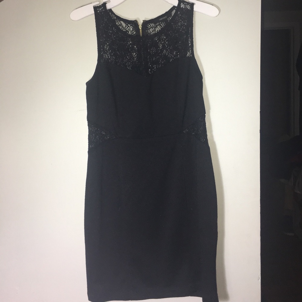 Forever 21 black party dress