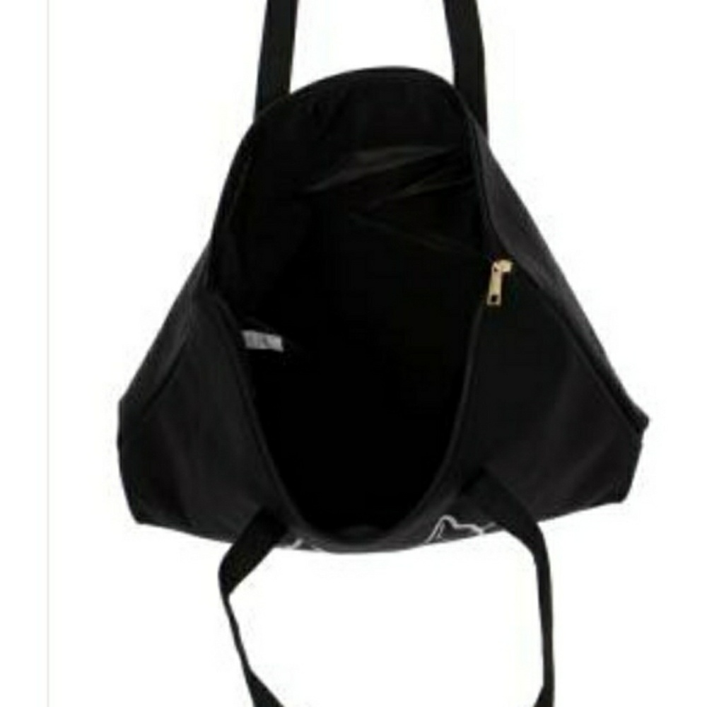Canvas shoulder bag, "can't stop looking at you". - Picture 4 of 7