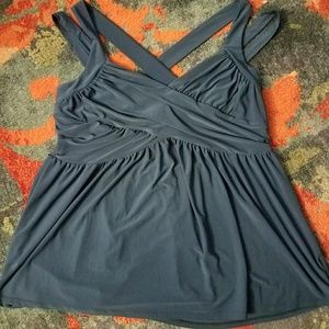 3x Teal blue Babydoll top