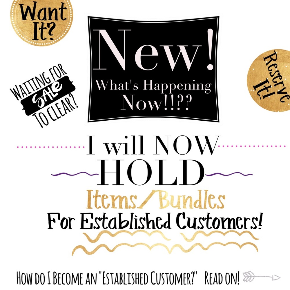 🛍Please Read to Learn how you can Reserve Items🛍