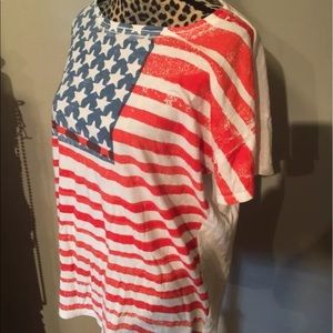 Tommy Hilfiger Red White Blue Stars Striped 4th XL