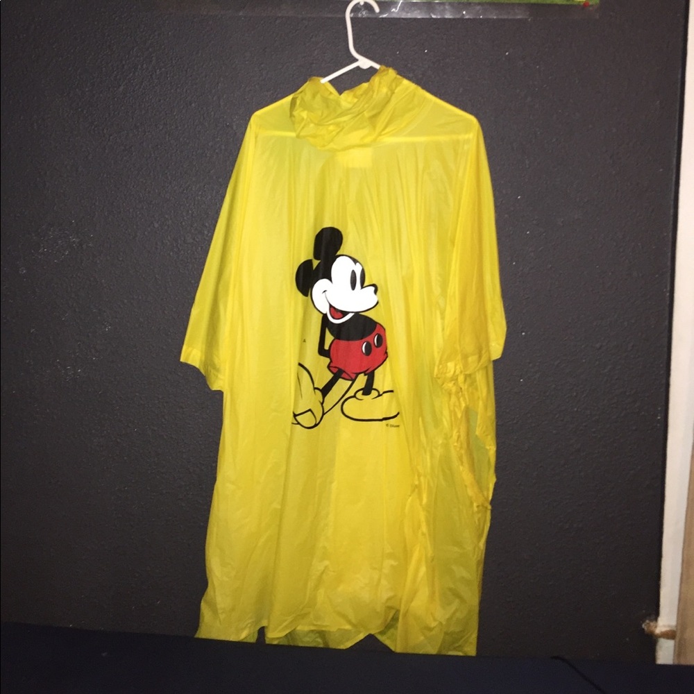Mickey Mouse rain coat