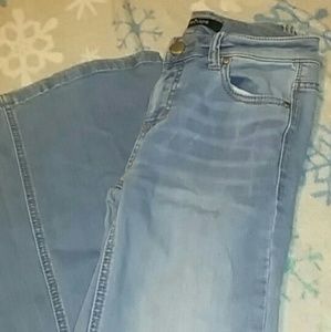 Refuge light blue boot cut jeans