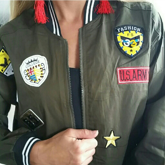 💋LAST 1💋Sassy army green jacket - Picture 4 of 4