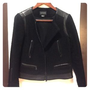 Club Monaco jacket with Leather