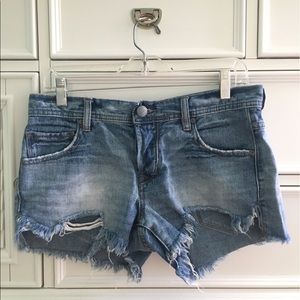 Free People Denim Shorts