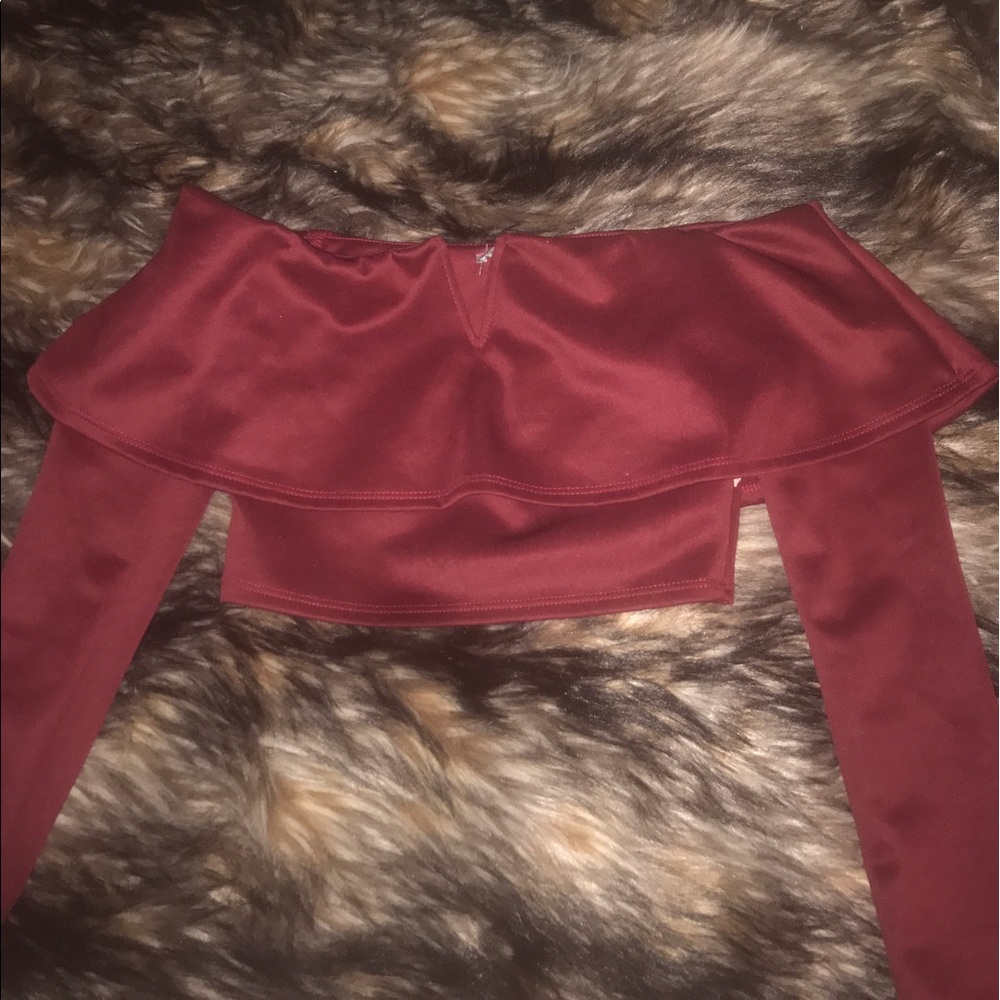 Off the shoulder top