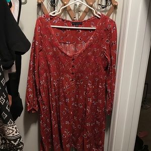 American Eagle Baby Doll 3/4th length dress