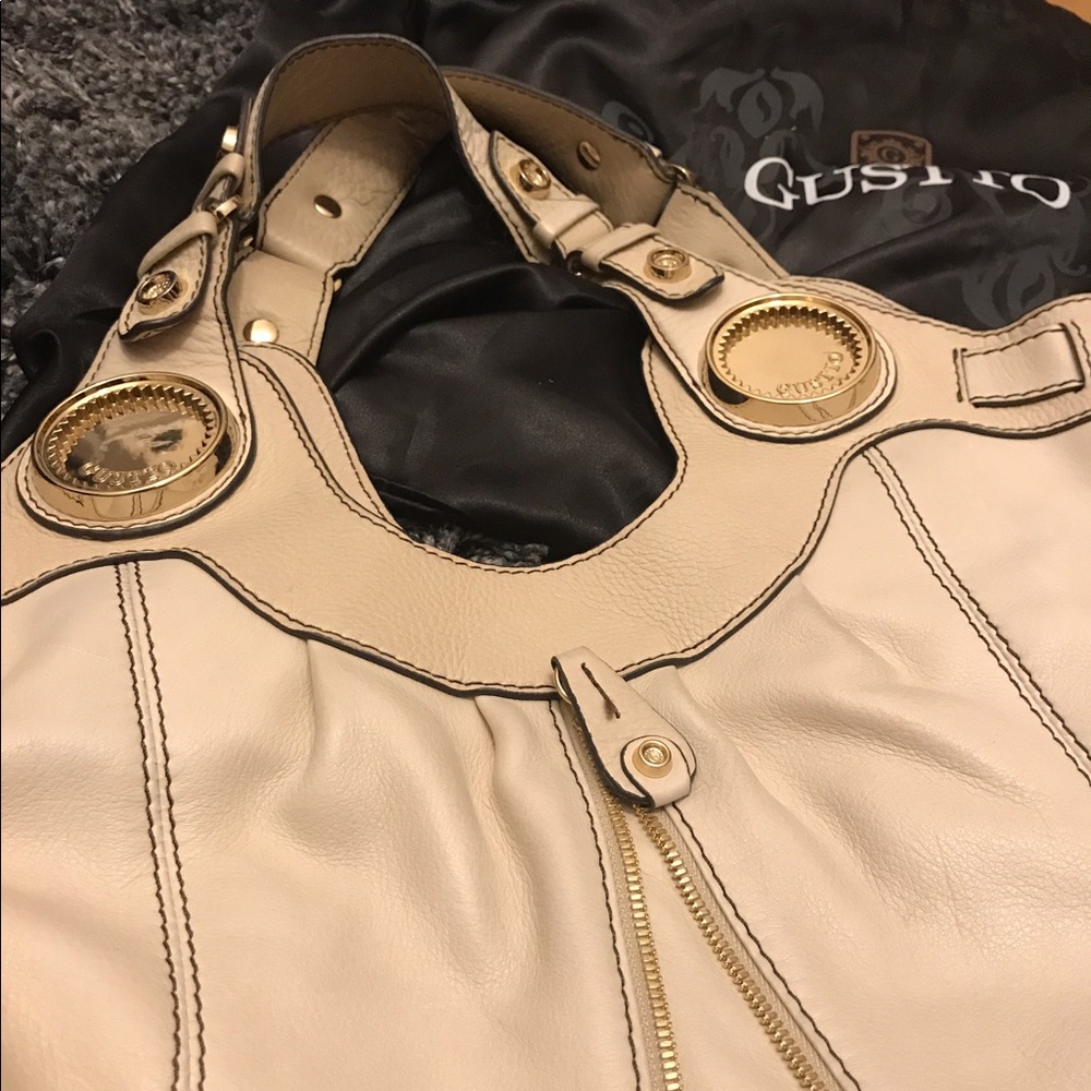 100% Authentic GUSTTO Figaro Handbag RARE - Picture 3 of 4