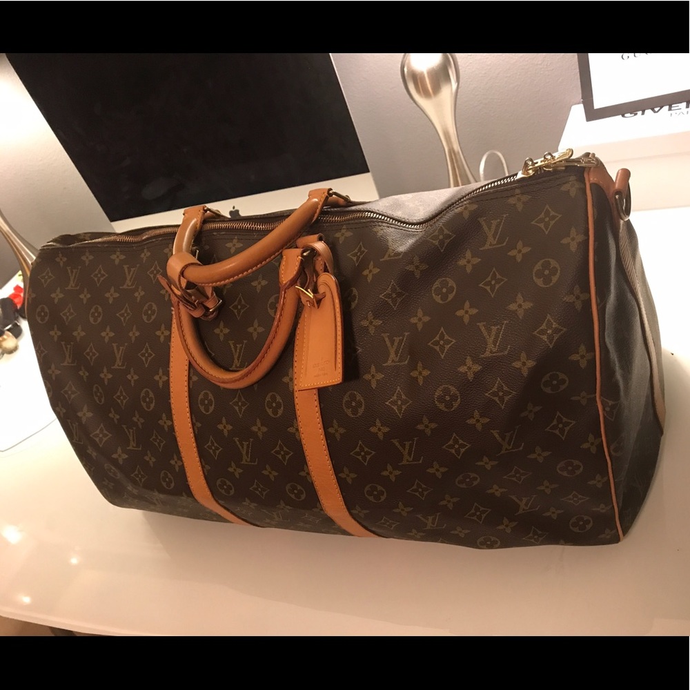 LOUIS VUITTON KEEPALL 60 (Men/Women) Travel Bag