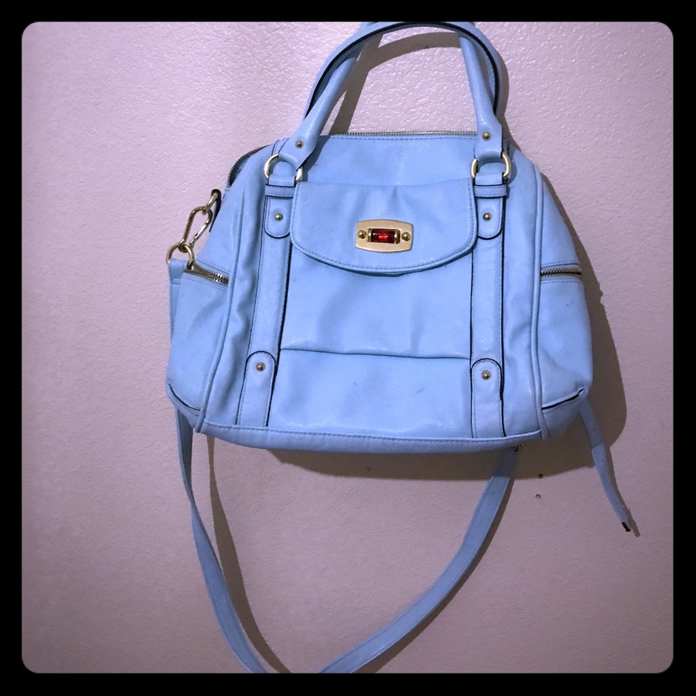 Blue purse