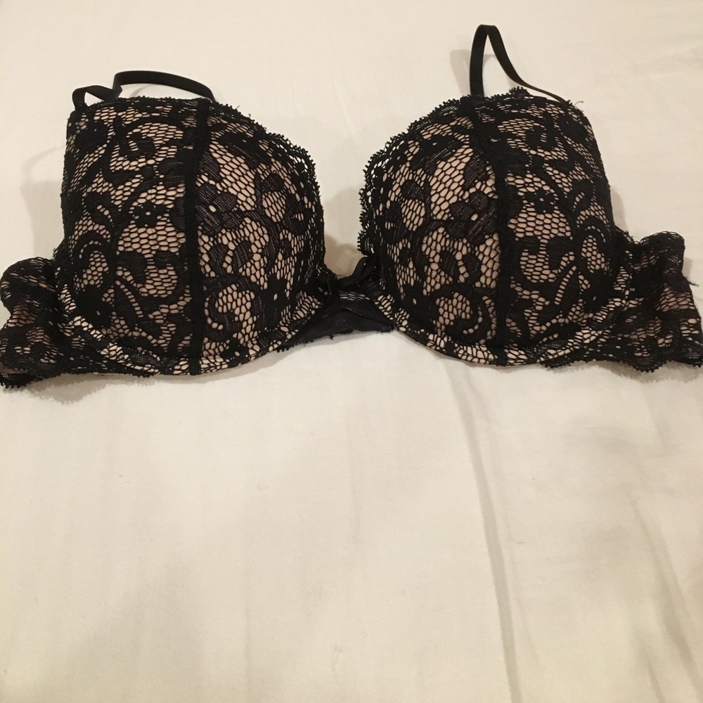 Ariel black laced bra