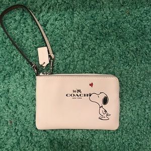 Snoopy Limited Edition Coach wristlet