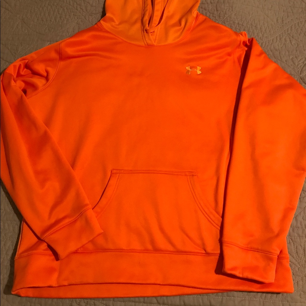 Orange Under Armour Women's Hoodie XL