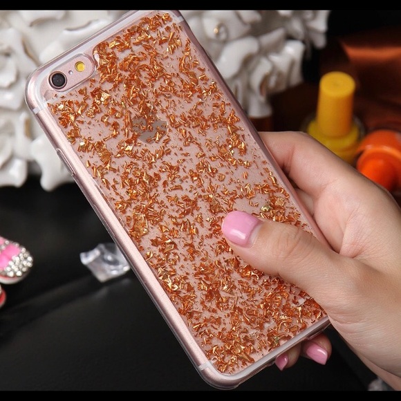KISSCASE Gold Bling Paillette Skin Case - Picture 2 of 3