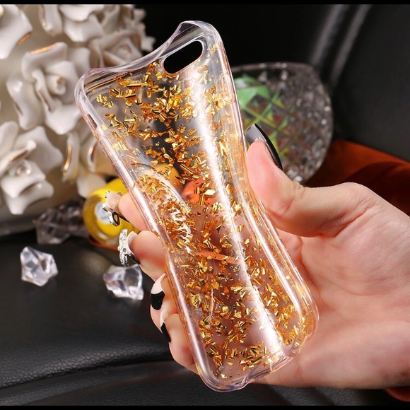 KISSCASE Gold Bling Paillette Skin Case - Picture 3 of 3