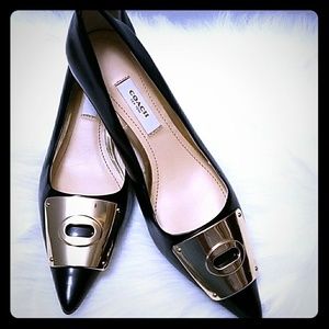 COACH Lawrence Heel Pumps