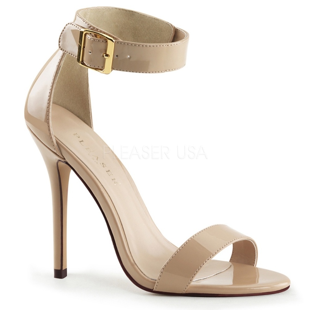 Stiletto Ankle Strap High Heels Shoes