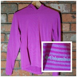 Columbia Sunday Trail Hoodie Pullover M Berry Pink