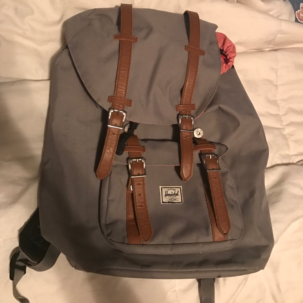 Grey Herschel Supply Retreat Backpack