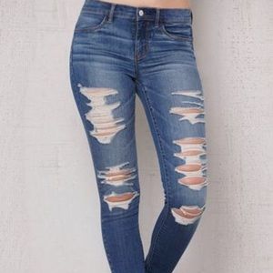 BRAND NEW pacsun ripped Jeggings